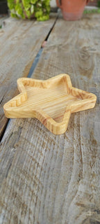 Plato estrella, detalle
