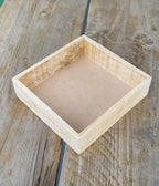 Caja de madera reciclada