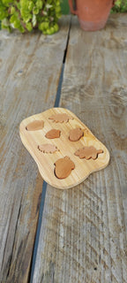 Piezas del puzzle otoño