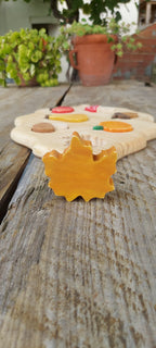 Piezas del puzzle hoja