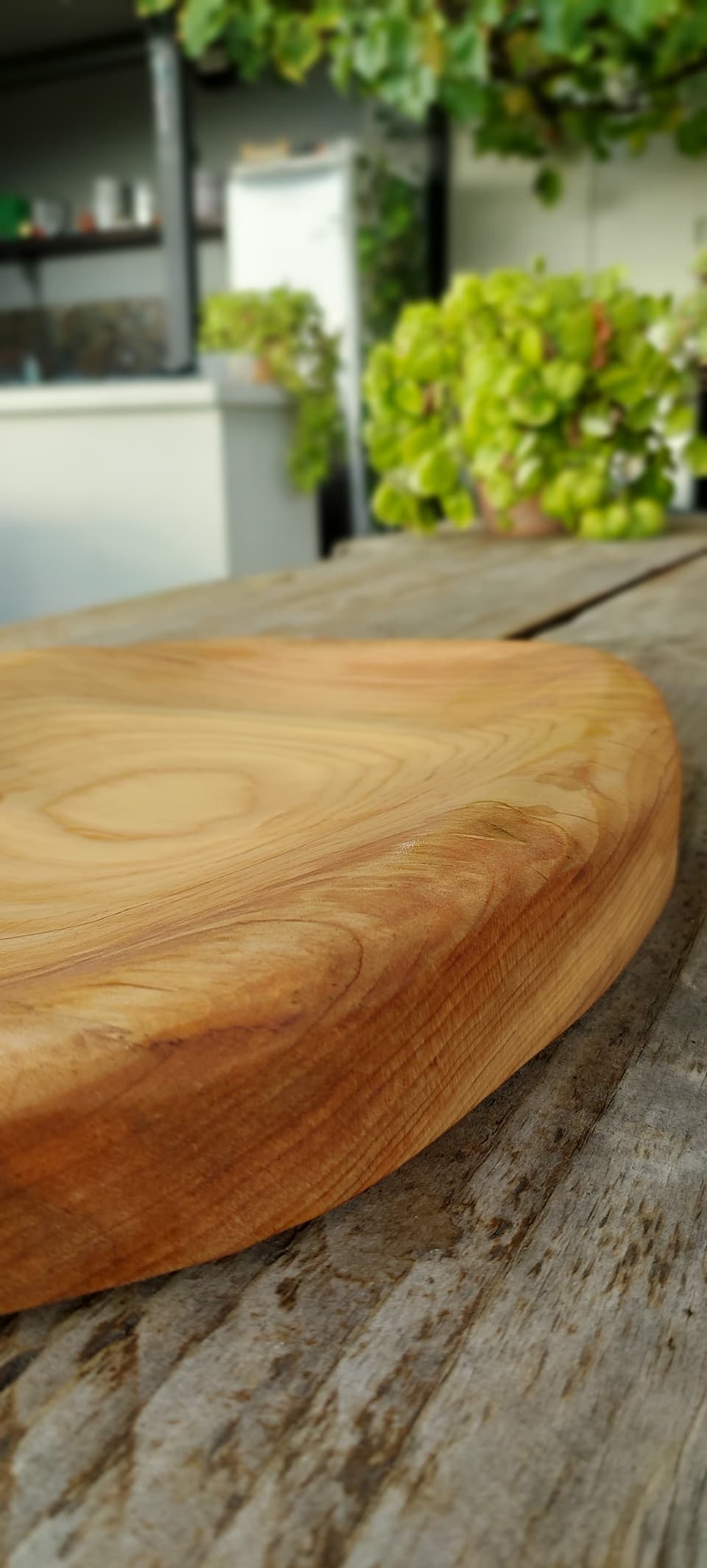 Fuente de madera natural, otra vista